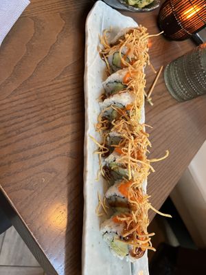Firecracker sushi  at PLANTA - Yorkville in Toronto