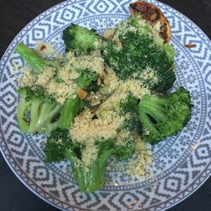 Steamed Broccoli at PLANTA - Yorkville in Toronto