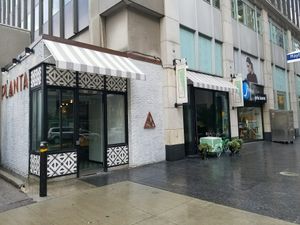 outside at PLANTA - Yorkville in Toronto