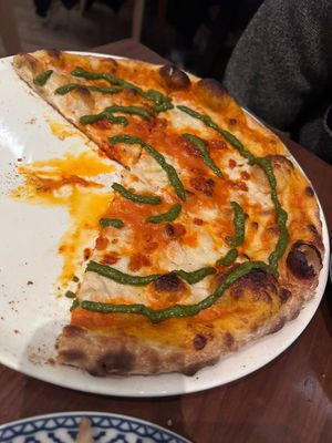 Vodka Pizza at PLANTA - Yorkville in Toronto