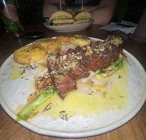 Japanese steak #Veganuary at PLANTA - Yorkville in Toronto