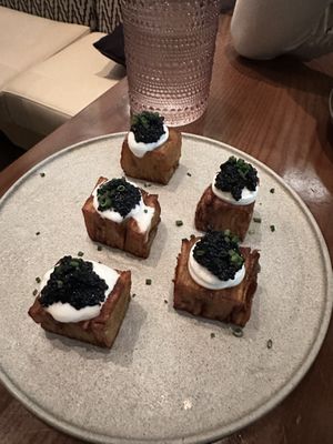 1000 layer crispy potatoes   at PLANTA - Yorkville in Toronto