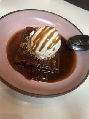 Sticky date toffee pudding   at PLANTA - Yorkville in Toronto
