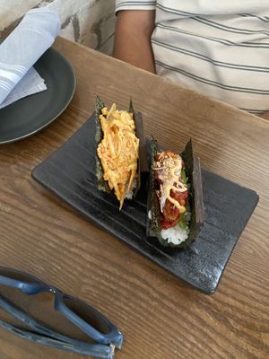 Hand rolls  at PLANTA - Yorkville in Toronto