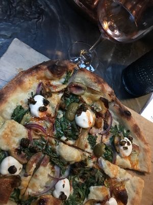 The pizza: delicious. at PLANTA - Yorkville in Toronto