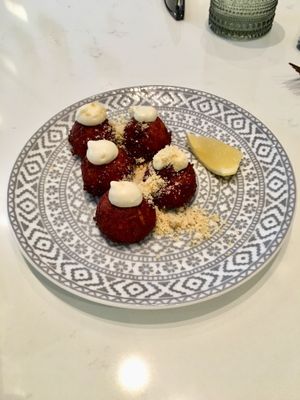 Cauliflower bites at PLANTA - Yorkville in Toronto