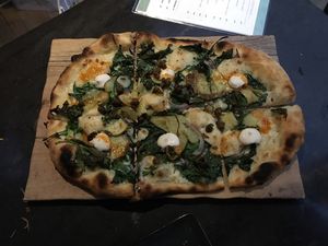 The Bianca Pizza at PLANTA - Yorkville in Toronto