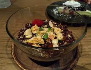 Chocolate terrarium at PLANTA - Yorkville in Toronto