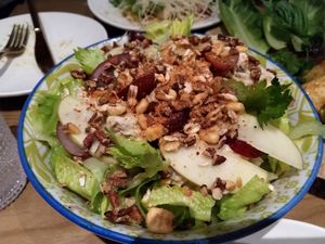 Waldorf salad at PLANTA - Yorkville in Toronto