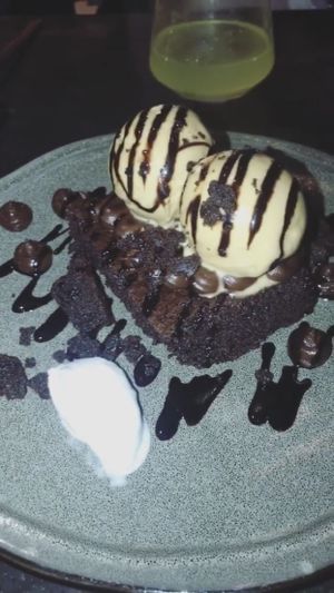 Brownie Dessert  at PLANTA - Yorkville in Toronto