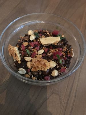 Chocolate terrarium at PLANTA - Yorkville in Toronto