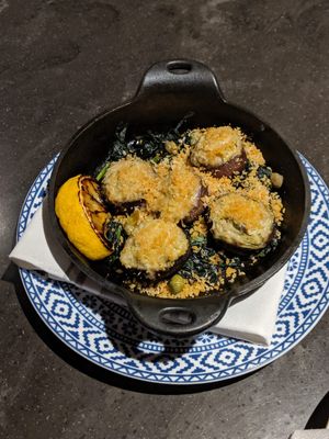 Stuffed Mushrooms at PLANTA - Yorkville in Toronto