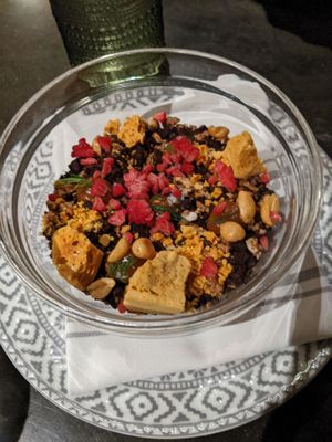 Chocolate Terrarium - dessert at PLANTA - Yorkville in Toronto