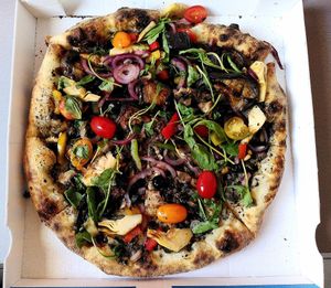 Royal Truffe (vegan) at Pizza Julia in Paris