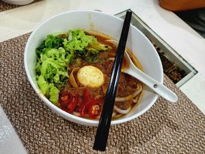 Asam laksa at Art Nature Gallery Cafe in Alor Setar