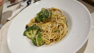 Spaghetti at Art Nature Gallery Cafe in Alor Setar