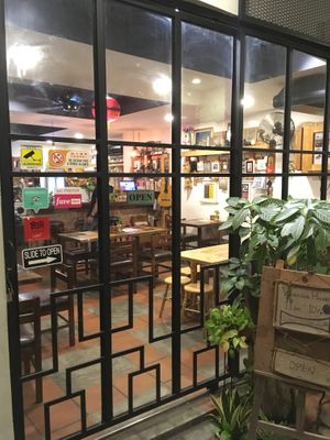 The outside looking in. at Art Nature Gallery Cafe in Alor Setar