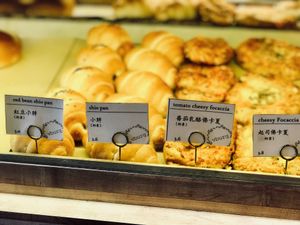 Breads at Vburg Cafe in Skudai