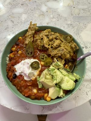 Chilli sin carne   at Superfood Deli - Mariahilfer in Vienna