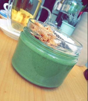 Popeye Smoothie Bowl  at Superfood Deli - Mariahilfer in Vienna