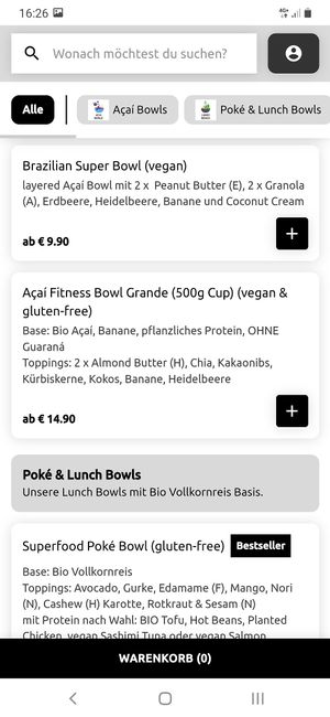  at Superfood Deli - Mariahilfer in Vienna