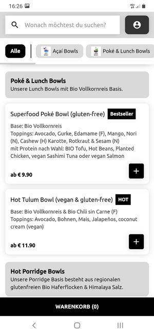  at Superfood Deli - Mariahilfer in Vienna