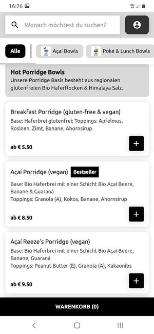  at Superfood Deli - Mariahilfer in Vienna