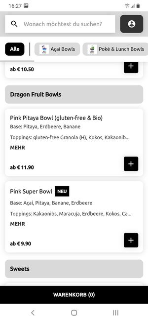  at Superfood Deli - Mariahilfer in Vienna