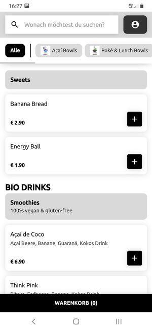  at Superfood Deli - Mariahilfer in Vienna