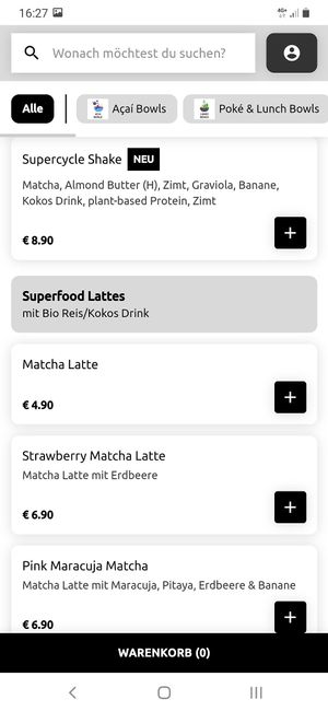  at Superfood Deli - Mariahilfer in Vienna