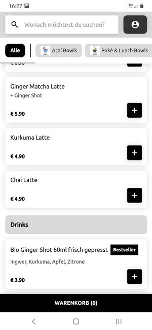  at Superfood Deli - Mariahilfer in Vienna