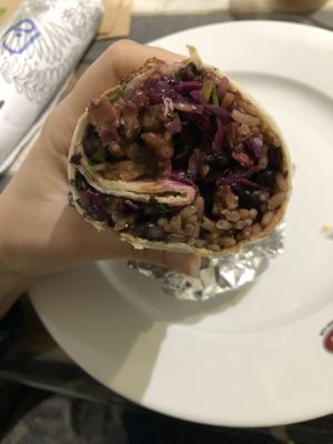 Burrito Siwichi at Bocamexa in Paris