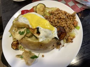 Kartoffel mit Veganen Topping  at KartoffelKonig in Munich