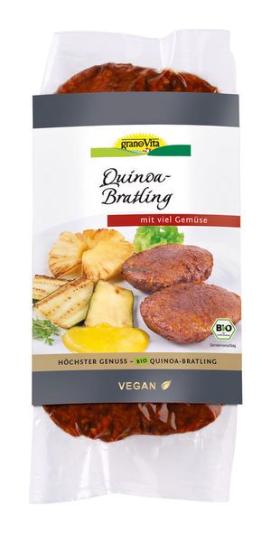 Vegan Quinoa Burger at Gorganic Shop in Larnaca