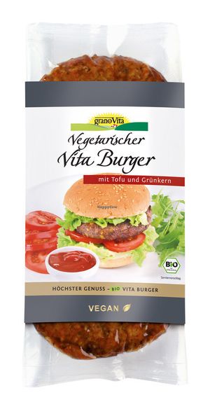 Vegan Tofu Burger at Gorganic Shop in Larnaca