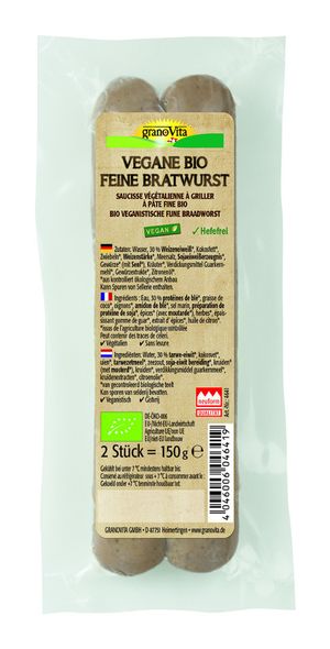 Vegan Sausage at Gorganic Shop in Larnaca