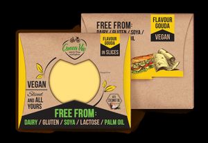 GreenVie Vegan Cheeses - Gouda Flavour Slices at Gorganic Shop in Larnaca