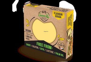 GreenVie Vegan Cheese - Gouda Flavor Block at Gorganic Shop in Larnaca