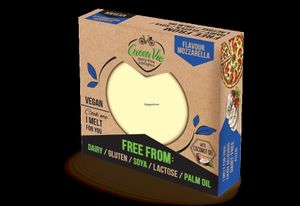 GreenVie Vegan Cheese - Mozzarella Flavor Block at Gorganic Shop in Larnaca