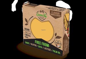 GreenVie Vegan Cheese - Smoked Gouda Flavor Block at Gorganic Shop in Larnaca