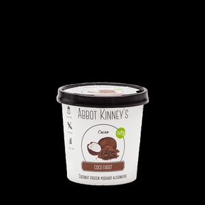 Abbot Kinney's yogurt ice cream cacao. Vegan, Sugar free & Gluten free at Gorganic Shop in Larnaca
