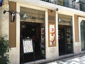 Outside  at Amorino - Augusta in Lisbon
