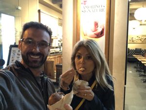 Mmmmm. Chocolate..... at Amorino - Augusta in Lisbon