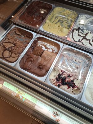 Option (only the vegan chocolate) at Amorino - Garrett in Lisbon