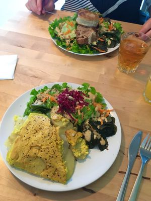 Menu du jour at Happy Books in Fribourg