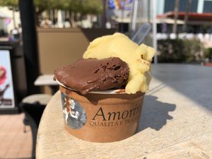 Chocolate & Passion Fruit at Amorino - Festival Park in Marrachi