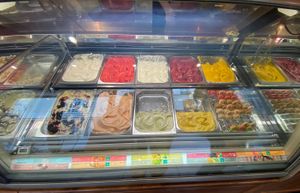 vegan assortment   at Amorino - Guisarde in Paris