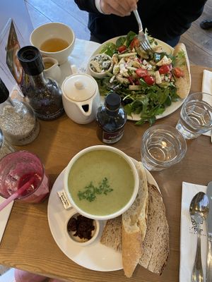 Soup of the day  at Le Pain Quotidien - Pacific Place in Hong Kong Island