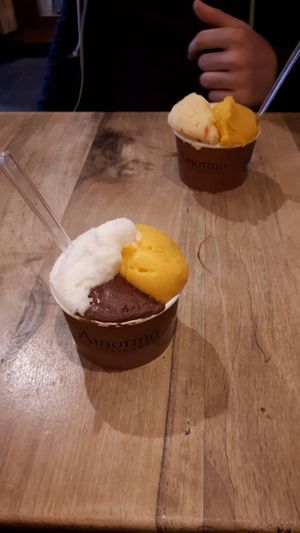 Vegan Sorbet at Amorino at Amorino in Verona