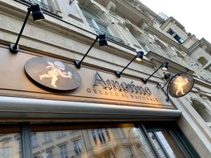 outside at Amorino - Oranienburger in Berlin